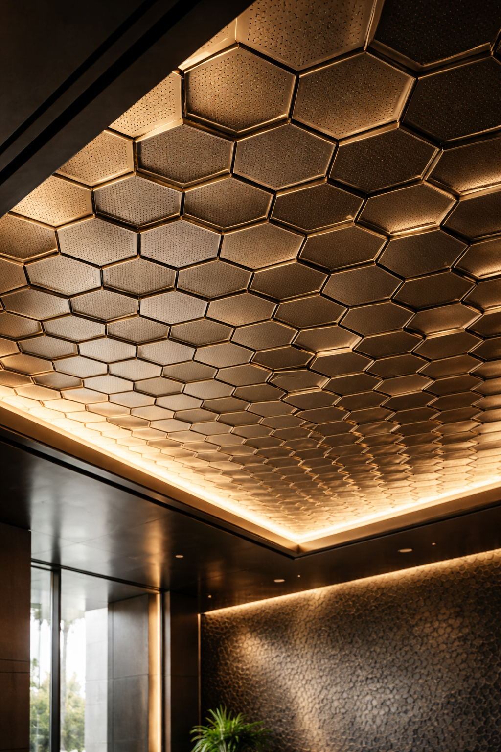 Trần nhôm tổ ong